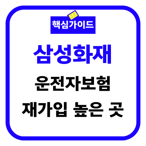 삼성화재 운전자보험 썸네일